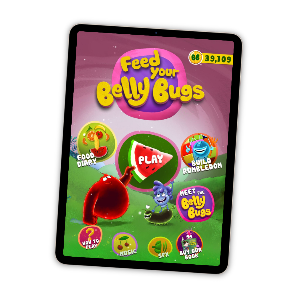 Feed Your Belly Bugs iPad App