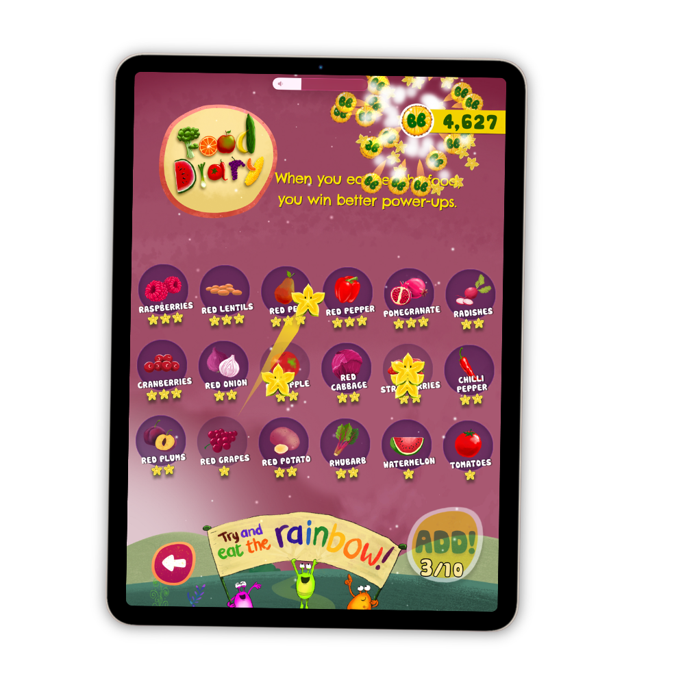 Feed Your Belly Bugs iPad App